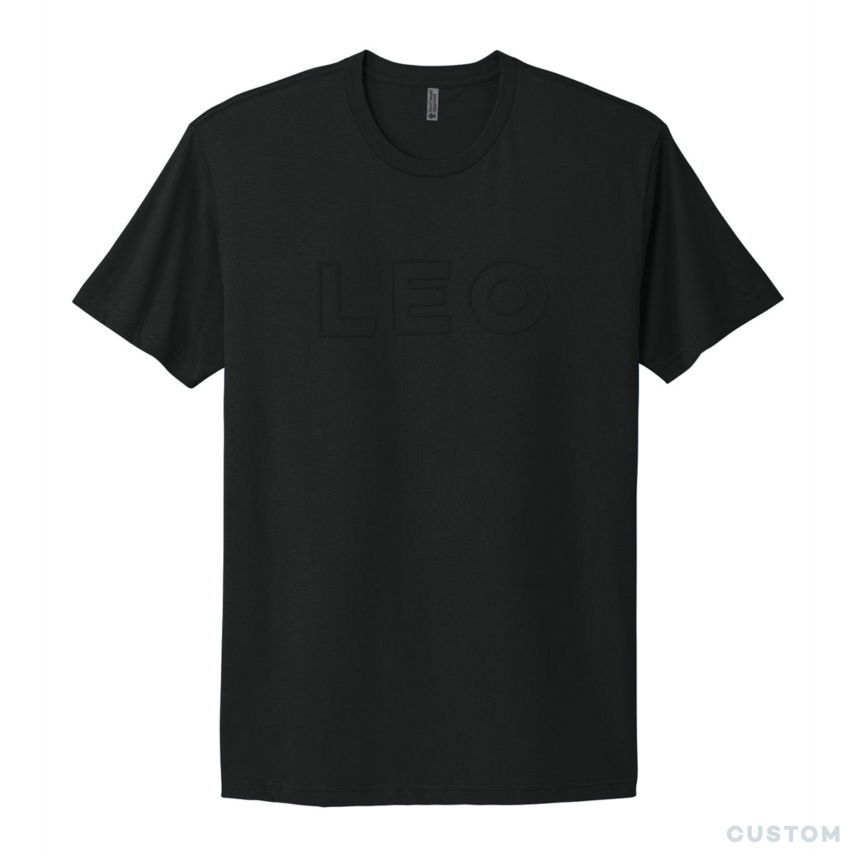 LEO Embroidered Cotton T-Shirt