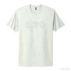LEO Embroidered Cotton T-Shirt