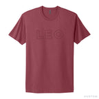 LEO Embroidered Cotton T-Shirt