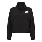 Women's Stretch Woven Quarter-Zip Pullover